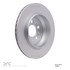 604-27039 by DYNAMIC FRICTION COMPANY - GEOSPEC Coated Rotor - Blank