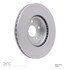 604-27041 by DYNAMIC FRICTION COMPANY - GEOSPEC Coated Rotor - Blank