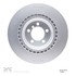 604-11014 by DYNAMIC FRICTION COMPANY - GEOSPEC Coated Rotor - Blank