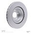 604-11014 by DYNAMIC FRICTION COMPANY - GEOSPEC Coated Rotor - Blank