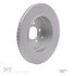 604-11016 by DYNAMIC FRICTION COMPANY - GEOSPEC Coated Rotor - Blank