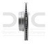 604-11015 by DYNAMIC FRICTION COMPANY - GEOSPEC Coated Rotor - Blank