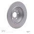 604-11024 by DYNAMIC FRICTION COMPANY - GEOSPEC Coated Rotor - Blank