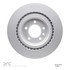 604-11026 by DYNAMIC FRICTION COMPANY - GEOSPEC Coated Rotor - Blank