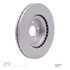 604-11025 by DYNAMIC FRICTION COMPANY - GEOSPEC Coated Rotor - Blank