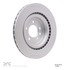 604-11026 by DYNAMIC FRICTION COMPANY - GEOSPEC Coated Rotor - Blank