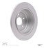 604-13008 by DYNAMIC FRICTION COMPANY - GEOSPEC Coated Rotor - Blank