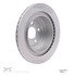 604-13019 by DYNAMIC FRICTION COMPANY - GEOSPEC Coated Rotor - Blank