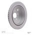 604-13023 by DYNAMIC FRICTION COMPANY - GEOSPEC Coated Rotor - Blank