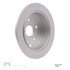 604-13024 by DYNAMIC FRICTION COMPANY - GEOSPEC Coated Rotor - Blank