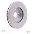 604-13026 by DYNAMIC FRICTION COMPANY - GEOSPEC Coated Rotor - Blank