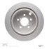 604-13027 by DYNAMIC FRICTION COMPANY - GEOSPEC Coated Rotor - Blank