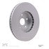 604-13035 by DYNAMIC FRICTION COMPANY - GEOSPEC Coated Rotor - Blank