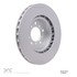 604-31054D by DYNAMIC FRICTION COMPANY - GEOSPEC Coated Rotor - Blank