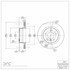 604-31061 by DYNAMIC FRICTION COMPANY - GEOSPEC Coated Rotor - Blank