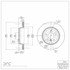 604-31066 by DYNAMIC FRICTION COMPANY - GEOSPEC Coated Rotor - Blank