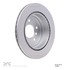 604-31081 by DYNAMIC FRICTION COMPANY - GEOSPEC Coated Rotor - Blank