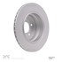 604-31075 by DYNAMIC FRICTION COMPANY - GEOSPEC Coated Rotor - Blank