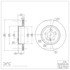 604-31104 by DYNAMIC FRICTION COMPANY - GEOSPEC Coated Rotor - Blank