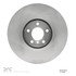 604-31160D by DYNAMIC FRICTION COMPANY - GEOSPEC Coated Rotor - Blank