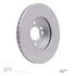 604-32001 by DYNAMIC FRICTION COMPANY - Disc Brake Rotor - Geostop Coated Premium Brake Rotor