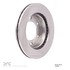 604-37010 by DYNAMIC FRICTION COMPANY - GEOSPEC Coated Rotor - Blank