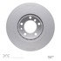 604-31020 by DYNAMIC FRICTION COMPANY - GEOSPEC Coated Rotor - Blank