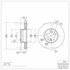 604-31029 by DYNAMIC FRICTION COMPANY - GEOSPEC Coated Rotor - Blank
