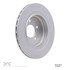 604-31034D by DYNAMIC FRICTION COMPANY - GEOSPEC Coated Rotor - Blank