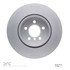 604-31106 by DYNAMIC FRICTION COMPANY - GEOSPEC Coated Rotor - Blank