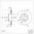 604-31108 by DYNAMIC FRICTION COMPANY - GEOSPEC Coated Rotor - Blank