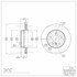 604-31140 by DYNAMIC FRICTION COMPANY - GEOSPEC Coated Rotor - Blank