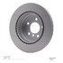 604-31143 by DYNAMIC FRICTION COMPANY - GEOSPEC Coated Rotor - Blank