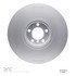 604-31150D by DYNAMIC FRICTION COMPANY - GEOSPEC Coated Rotor - Blank