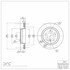 604-31047 by DYNAMIC FRICTION COMPANY - GEOSPEC Coated Rotor - Blank
