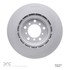 604-31054D by DYNAMIC FRICTION COMPANY - GEOSPEC Coated Rotor - Blank