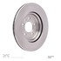 604-46041 by DYNAMIC FRICTION COMPANY - GEOSPEC Coated Rotor - Blank