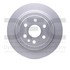 604-46045 by DYNAMIC FRICTION COMPANY - GEOSPEC Coated Rotor - Blank