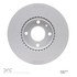 604-47076 by DYNAMIC FRICTION COMPANY - GEOSPEC Coated Rotor - Blank