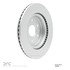 604-48000 by DYNAMIC FRICTION COMPANY - GEOSPEC Coated Rotor - Blank