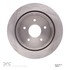 604-48032 by DYNAMIC FRICTION COMPANY - GEOSPEC Coated Rotor - Blank