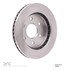 604-48036 by DYNAMIC FRICTION COMPANY - GEOSPEC Coated Rotor - Blank