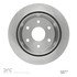 604-48037 by DYNAMIC FRICTION COMPANY - GEOSPEC Coated Rotor - Blank