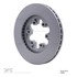 604-48049 by DYNAMIC FRICTION COMPANY - GEOSPEC Coated Rotor - Blank