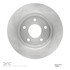 604-53004 by DYNAMIC FRICTION COMPANY - GEOSPEC Coated Rotor - Blank