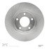 604-40091 by DYNAMIC FRICTION COMPANY - GEOSPEC Coated Rotor - Blank