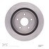 604-40106 by DYNAMIC FRICTION COMPANY - GEOSPEC Coated Rotor - Blank