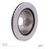 604-40106 by DYNAMIC FRICTION COMPANY - GEOSPEC Coated Rotor - Blank