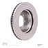 604-40110 by DYNAMIC FRICTION COMPANY - GEOSPEC Coated Rotor - Blank