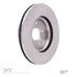 604-45016 by DYNAMIC FRICTION COMPANY - GEOSPEC Coated Rotor - Blank